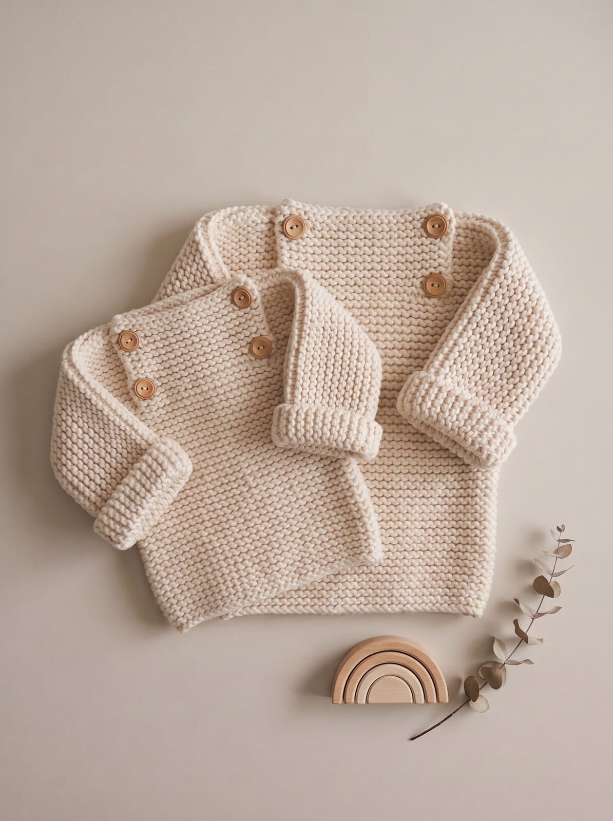 Button-Shoulder Jumper