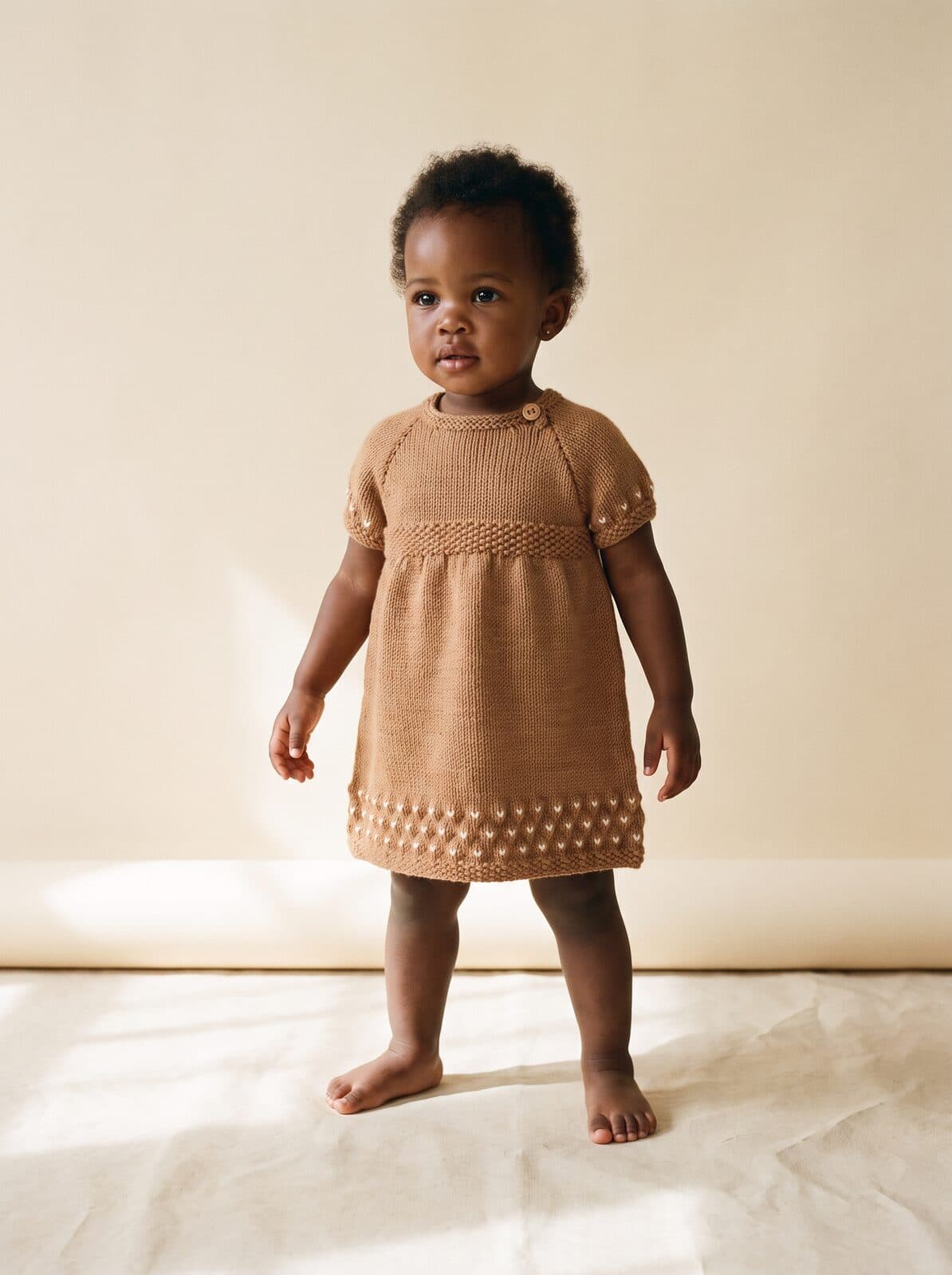 Caramel Bobble Dress, photo 2
