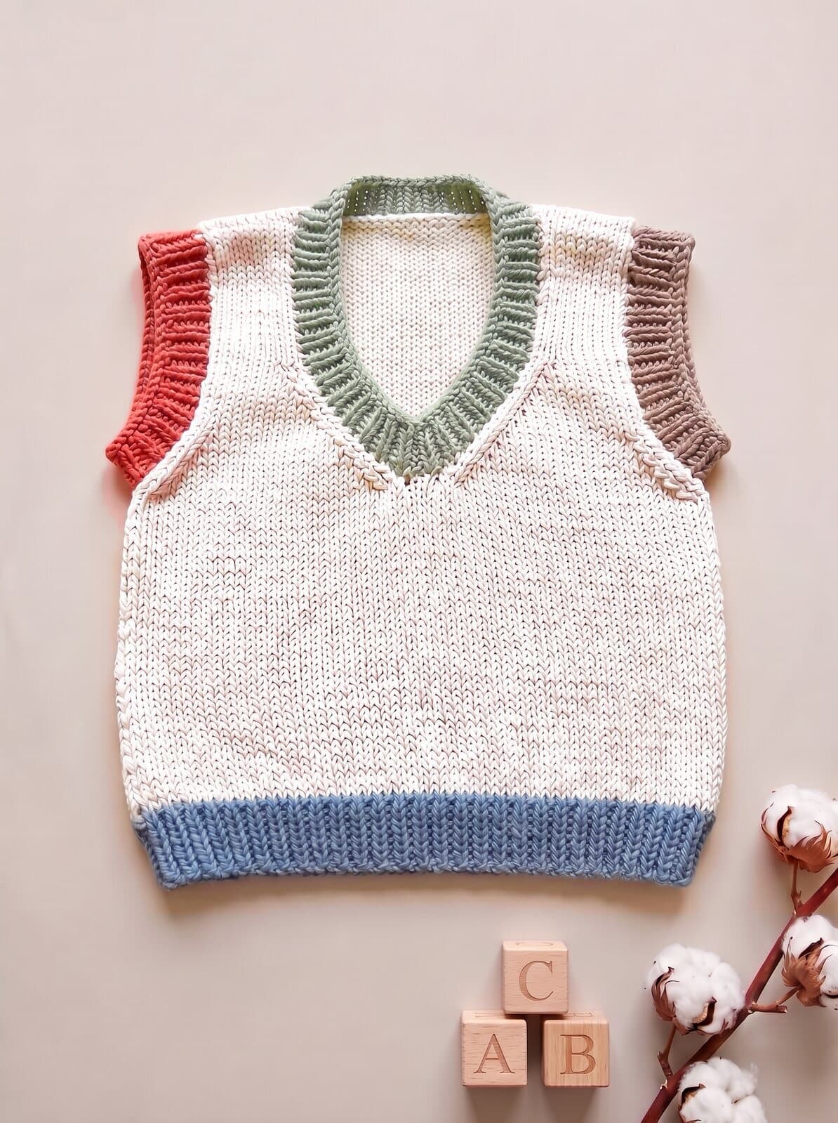 Colour-Block Slipover