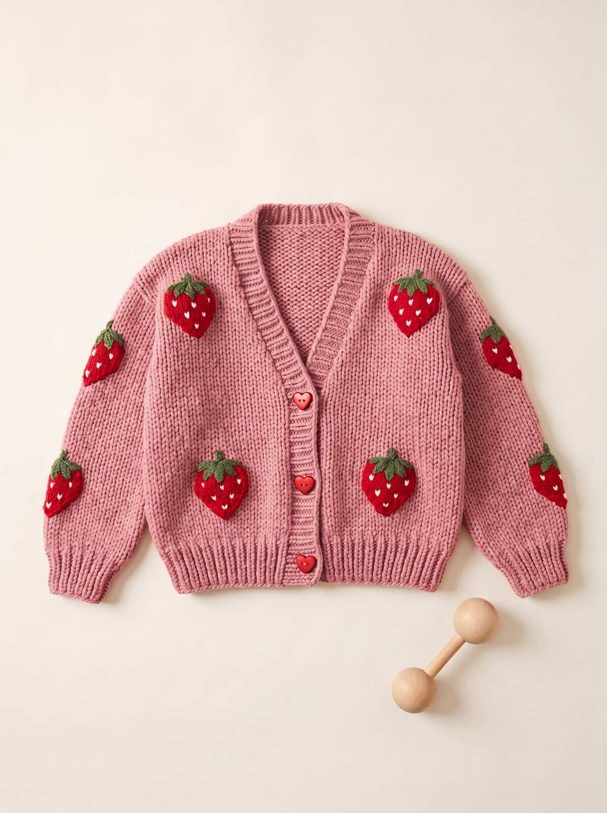 Strawberry Cardigan